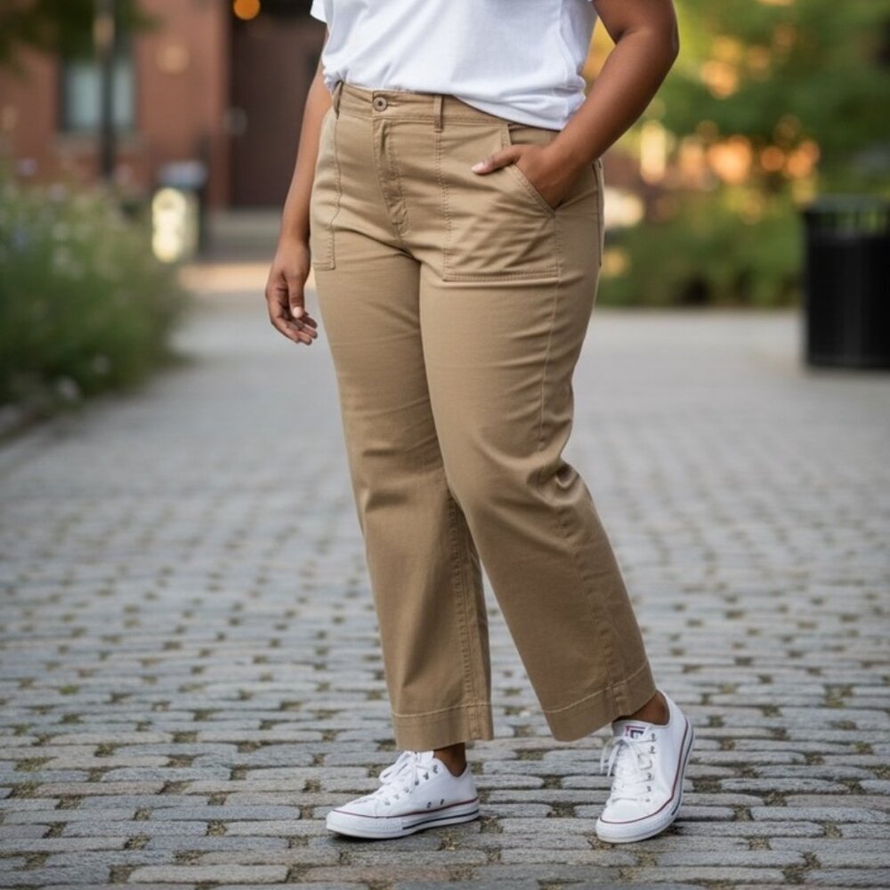 926 WOMENS SIZE 26 BROWN PANTS BY OLD. NAVY